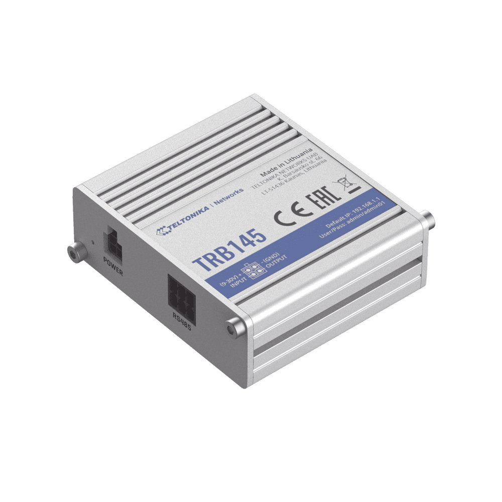 TRB145-l Gateway Industrial LTE 4G, con 1 puerto RS485 TRB145 1