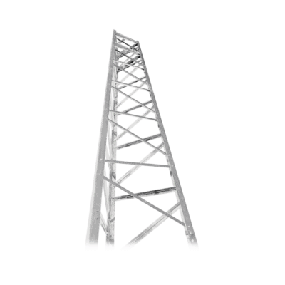 Torre Autosoportada de 64 ft (19.5m) Titan T300 Galvanizada (incluye anclaje)