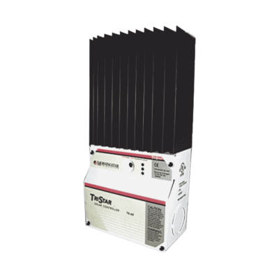 Controlador de Carga con Función de Regulación de Carga Eólica TRISTAR 45 A 12 / 24 / 48 Vcc