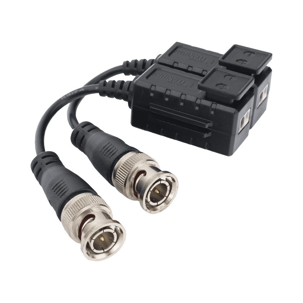TT101FTURBO-AD-2-l Kit de Transceptores (Baluns) con Terminal PUSH SUPERIOR, Resolución 4K , Cable flexible COAXIAL Blindado / COAXITRON / AUDIO POR COAXITRON / Menu OSD /Conector 100% COBRE / protección TVS, Calidad PREMIUM TT-101-F-TURBO 3