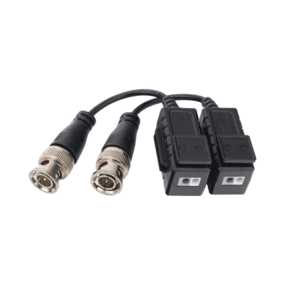 Kit de Transceptores (Baluns) con Terminal PUSH SUPERIOR, Resolución 4K , Cable flexible COAXIAL Blindado / COAXITRON / AUDIO POR COAXITRON / Menu OSD /Conector 100% COBRE / protección TVS, Calidad PREMIUM