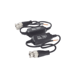 Kit de Transceptores (Baluns) para EXTERIOR TurboHD Hasta 4K HD-TVI / HD-CVI / AHD / CVBS / COAXITRON / AUDIO POR COAXITRON / Menu OSD / CONECTORES 100% COBRE / Con Cable RF Blindado. Distancia de hasta 200 m en 4K. Calidad PREMIUM TT101FTURBOEXT-LAT-IZQ-l