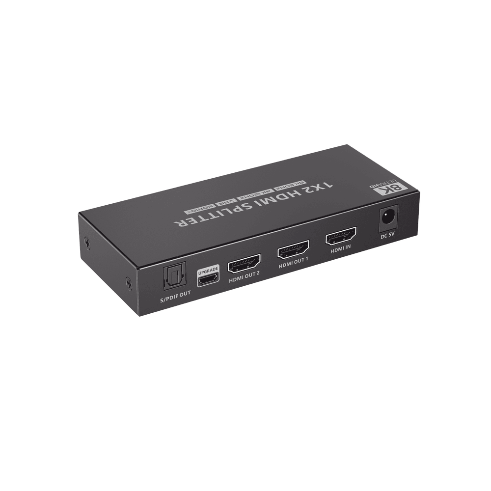 TT3128K-AD-1-l Splitter HDMI 1x2 | Velocidad de trasmisión 48 Gbps| Resolución 8k | Salida de audio| HDCP 2.3 TT312-8K 2