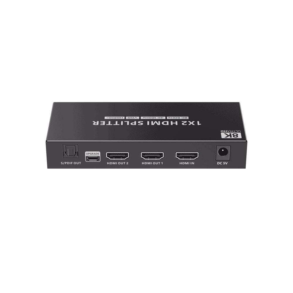 TT3128K-AD-2-l Splitter HDMI 1x2 | Velocidad de trasmisión 48 Gbps| Resolución 8k | Salida de audio| HDCP 2.3 TT312-8K 3