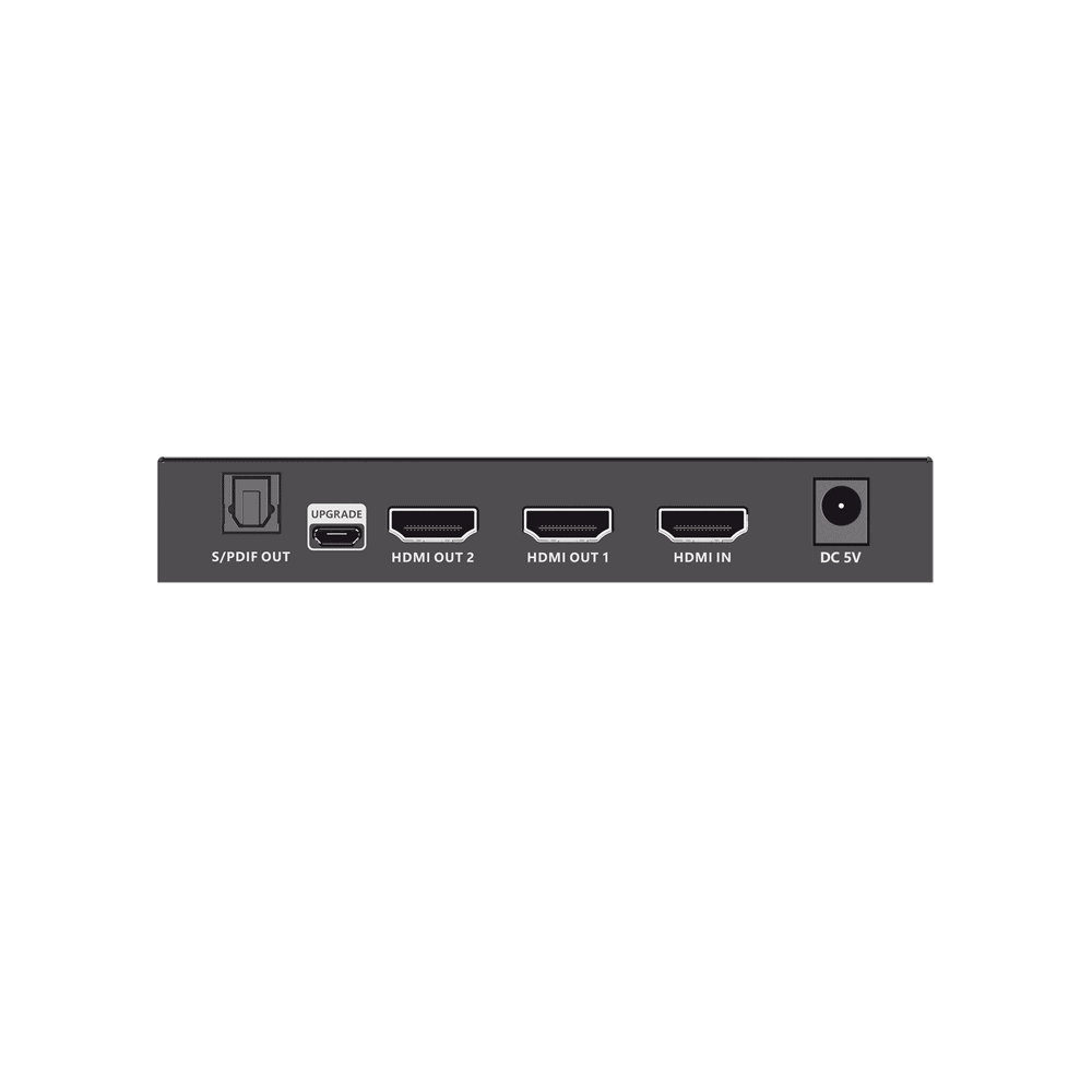 TT3128K-AD-6-l Splitter HDMI 1x2 | Velocidad de trasmisión 48 Gbps| Resolución 8k | Salida de audio| HDCP 2.3 TT312-8K 7
