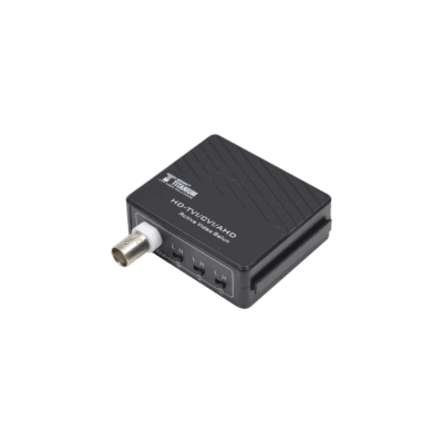(TRANSCEPTOR) RECEPTOR DE VIDEO ACTIVO DE LARGO ALCANCE / 400 Metros con RECEPTOR ACTIVO TT4501T / Resolución 2 MP / Compatible con cámaras HD-TVI/CVI/AHD/CVBS / Protección Interconstruida contra sobretensión.