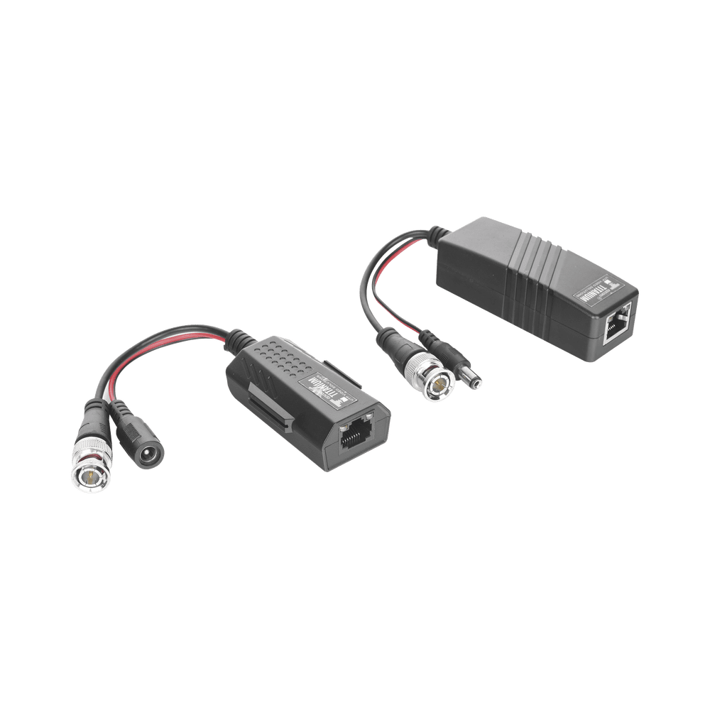 TT4816PVTURBO-LAT-IZQ-l Kit de transceptores activos TURBO HD. Convierte 36/24 Vcc a 12 Vcc regulados, a través de cable UTP Cat5e / 6. Transmision de 200 m (Revisar tabla de resoluciones ) TT-4816-PVTURBO 3