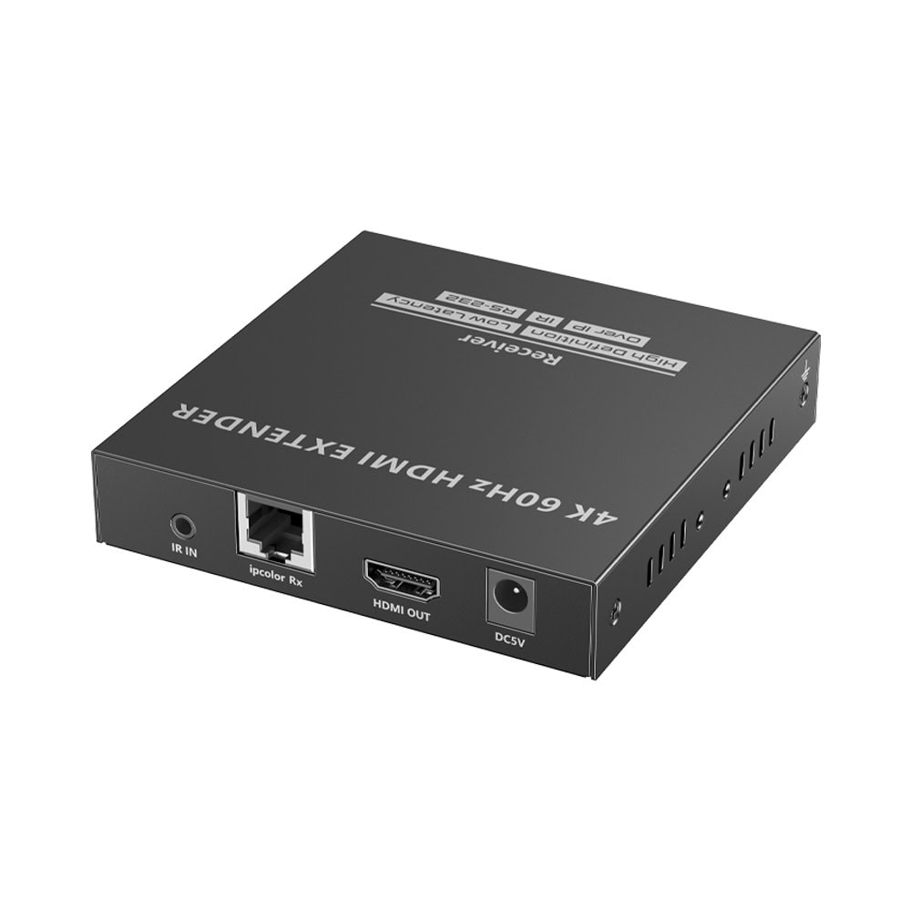 TT582RX-AD-1-l Receptor Compatible para Kit TT582 | 4K @60Hz | Cat 6, 6a y 7 | hasta 120 metros | TT582-RX 4