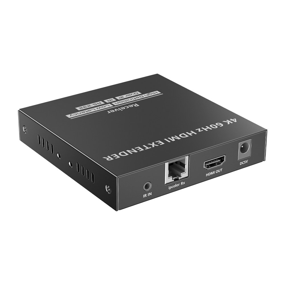 TT582RX-LAT-DER-l Receptor Compatible para Kit TT582 | 4K @60Hz | Cat 6, 6a y 7 | hasta 120 metros | TT582-RX 3