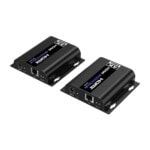 Kit extensor para distancias de hasta 200 metros | Resolución 4K @60Hz | Cat 6 | Conexión uno a uno y uno a muchos hasta 120 mts | Compatible con Switch gigabit | Control IR TT6834K-LAT-DER-l