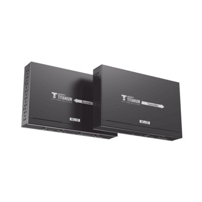 Kit Extensor MATRICIAL HDMI para distancias de 120 metros / Resolución 4K @ 30Hz / Cat6 / Soporta 100 TX de entrada e Ilimitados RX en la salida / Control por PC, Control Remoto y Botón / Compatible con Switch IGMP.