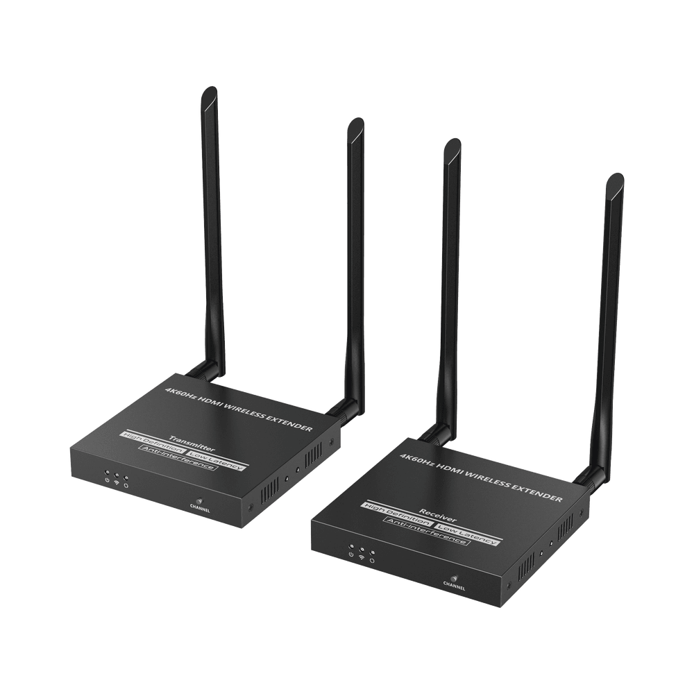 TT699-AD-1-l Kit Extensor Inalámbrico | 4K@60Hz | IP Color Stream| Transmisión hasta 50m | Salida Loop | IR | TT699 2