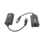 Kit EXTENSOR IP por cable CABLE COAXIAL para distancias de HASTA 200 m / REUTILIZA EL CABLEADO EXISTENTE PARA CONECTAR CÁMARAS IP / No Requiere Energía / Transmisión en Tiempo Real / Protección Contra Sobretensiones Incorporada TTIPCX-AD-1-l