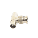 Adaptador en T para 75 Ohm de Conector BNC Macho a Doble BNC Hembra, Níquel/ Oro/ Teflón. TTRG12-AD-2-l