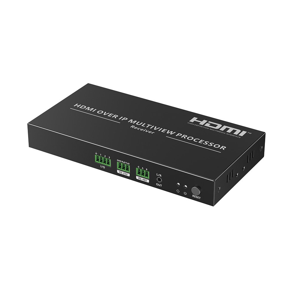 TTRXMULTIVIEWER-l Receptor 4K60Hz sobre IP con multivisor TTRXMULTIVIEWER 1