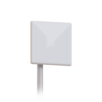 Antena Tipo Panel 2400 MHz, Apertura H/V (18º), Ganancia 20 dBi, Dimensiones 30 x 30 4.5 cm, Conector N- Hembra, Para exterior