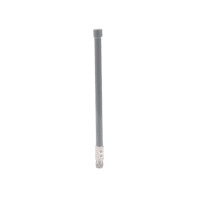 Antena Omnidireccional, mayor distancia de transmisión y recepción de señal en 360º,  Doble banda, 2.4 Ghz de  6 dBi/ 5 GHz  9 dBi, Conector N-Hembra, Adecuada para entornos exigentes