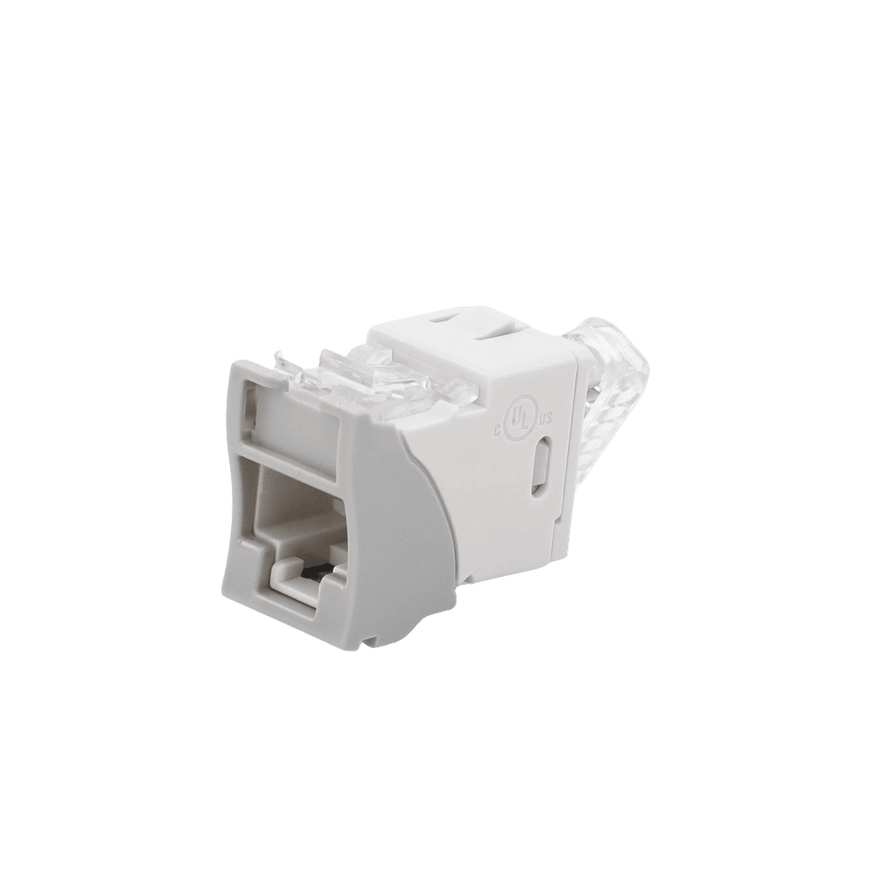 U5H04NS-AD-3-l Jack Ultramax Cat5e, UTP, Montaje Híbrido en Placa de Pared (Plano y Angulado), Color Gris, Punch Down U5-H04NS 4