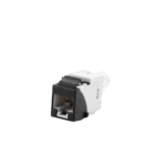 Jack Ultramax Cat6a, Utp, Tipo Keystone, Color Negro, Punch Down U6AK01NS-AD-1-l