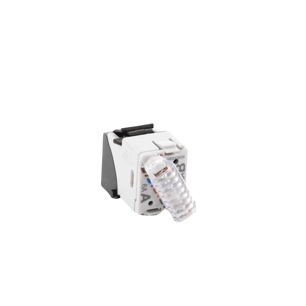 U6AK01NS-AD-4-l Jack Ultramax Cat6a, Utp, Tipo Keystone, Color Negro, Punch Down U6A-K01NS 5