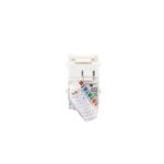 Jack Ultramax Cat6A, UTP, Tipo Keystone, Color Blanco, Punch Down U6AK02NS-AD-1-l