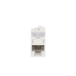 Jack Ultramax Cat6, UTP, Montaje Híbrido en Placa de Pared (Plano y Angulado), Color Blanco, Punch Down U6H02NS-AD-5-l