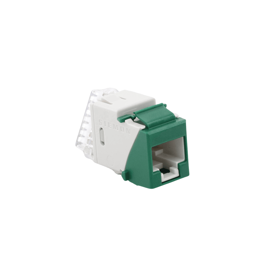 U6K07NS-AD-2-l Jack Ultramax Cat6, UTP, Tipo Keystone, Color Verde, Punch Down U6-K07NS 3
