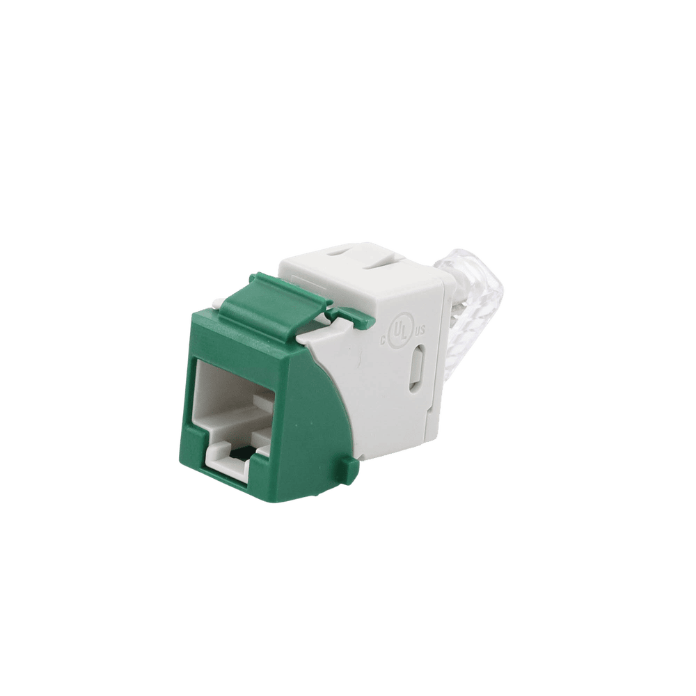 U6K07NS-AD-4-l Jack Ultramax Cat6, UTP, Tipo Keystone, Color Verde, Punch Down U6-K07NS 5