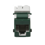 Jack Ultramax Cat6, UTP, Tipo Keystone, Color Verde, Punch Down U6K07NS-l