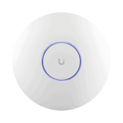 Access Point UniFi WiFi 7 Pro / Soporta 6 GHz / para Interior en Techo o Pared / 6 streams / MU-MIMO 2x2 en cada banda (2.4/5/6 GHz) / Multi-Link Operation /  Puerto 2.5 GbE. NO incluye POE+