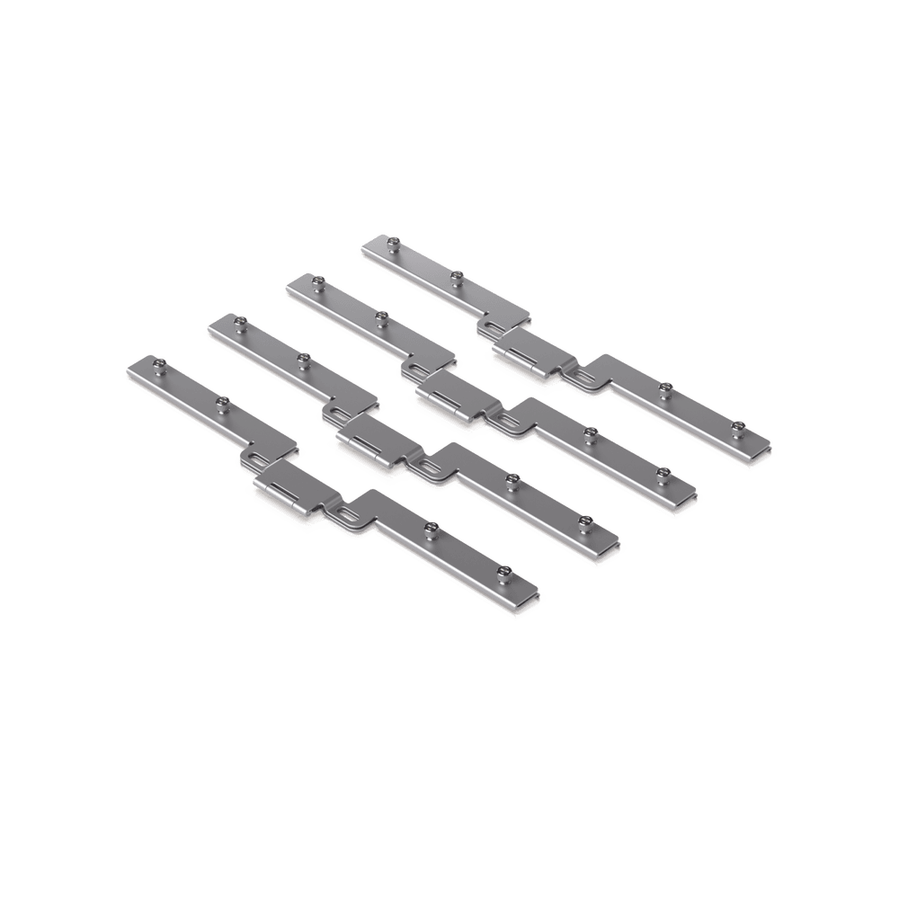 UACCRACKSTACKINGKIT-AD-1-l Kit de apilamiento/stack para unir 2 racks UniFi modelo U-RACK-6U-TL, para lograr un rack de 12 UR. No incluye los racks UACC-RACK-STACKING-KIT 2