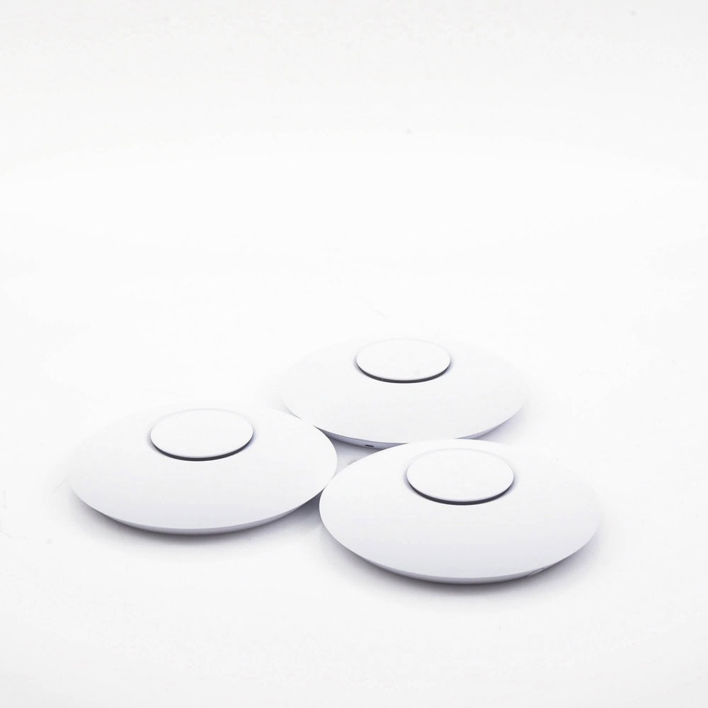 UAPNANOHD3-AD-3-l Paquete de 3 Access Point UniFi 802.11ac Wave 2, MU-MIMO4X4 con antena Beamforming, hasta 1.7 Gbps, para interior PoE 802.3af, soporta 200 clientes, No incluyen PoE´s UAP-NANOHD-3 4