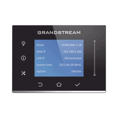 Conmutador IP-PBX para hasta 1000 usuarios y 150 llamadas simultaneas, 4FXO, 4FXS, solución para PyMEs