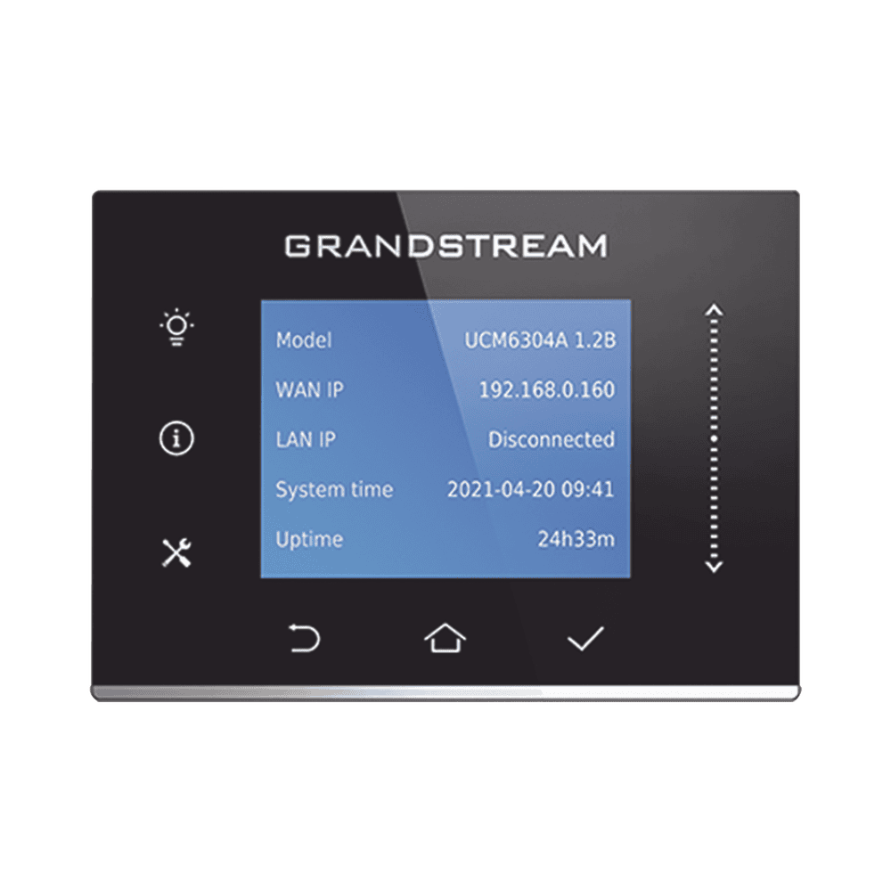 UCM6304A-l Conmutador IP-PBX para hasta 1000 usuarios y 150 llamadas simultaneas, 4FXO, 4FXS, solución para PyMEs UCM6304A 1