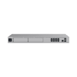 UniFi Cloud Gateway: Dream Machine PRO MAX. Administra hasta 150 dispositivos UniFi y 2000 clientes/todas las aplicaciones UniFi/5 Gbps de ruteo con IDS/IPS, 2 bahías 3.5", 128 GB SSD internos, Fail Over, balanceo de cargas, VPN/SD-WAN UDMPROMAX-l