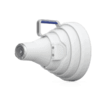 Antena Sectorial 30° tipo Horn para Multipunto, 19.5 dBi. Rango extendido 5.15 - 6.875 GHz. Alto aislamiento al ruido. Compatible solo con AF5XHD, RP5ACGEN2 y LTURocket UISPHORN-AD-3-l