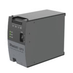 UPS Industrial de 100 Watts, 24 Vcd de Entrada, Instalación en Riel DIN Estándar de 35mm, Temperatura de operación de -40 a 60 ºC UPS00100DC-LAT-DER-l