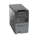 UPS Industrial de 100 Watts, 24 Vcd de Entrada, Instalación en Riel DIN Estándar de 35mm, Temperatura de operación de -40 a 60 ºC UPS00100DC-l