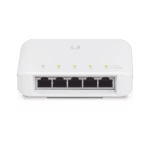 Switch UniFi FLEX de 5 puertos para semi-exterior IP55 (1 x PoE de entrada 802.3af/at/bt y 4 puertos PoE de salida 802.3af) USWFLEX-l