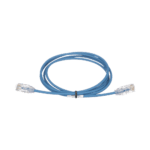 Cable de Parcheo TX6, UTP Cat6, Diámetro Reducido (28AWG), Color Azul, 0.61 Metros (2 Pies) UTP28SP2BU-l