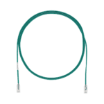 Cable de Parcheo TX6, UTP Cat6, Diámetro Reducido (28AWG), Color Verde, 1.52 Metros (5 Pies) UTP28SP5GR-l