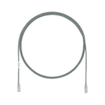 Cable de Parcheo TX6, UTP Cat6, Diámetro Reducido (28AWG), Color Gris, 1.52 Metros (5 Pies) UTP28SP5GY-l