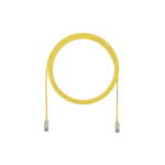 Cable de Parcheo TX6, UTP Cat6, Diámetro Reducido (28AWG), Color Amarillo, 1.52 Metros (5 Pies) UTP28SP5YL-AD-1-l