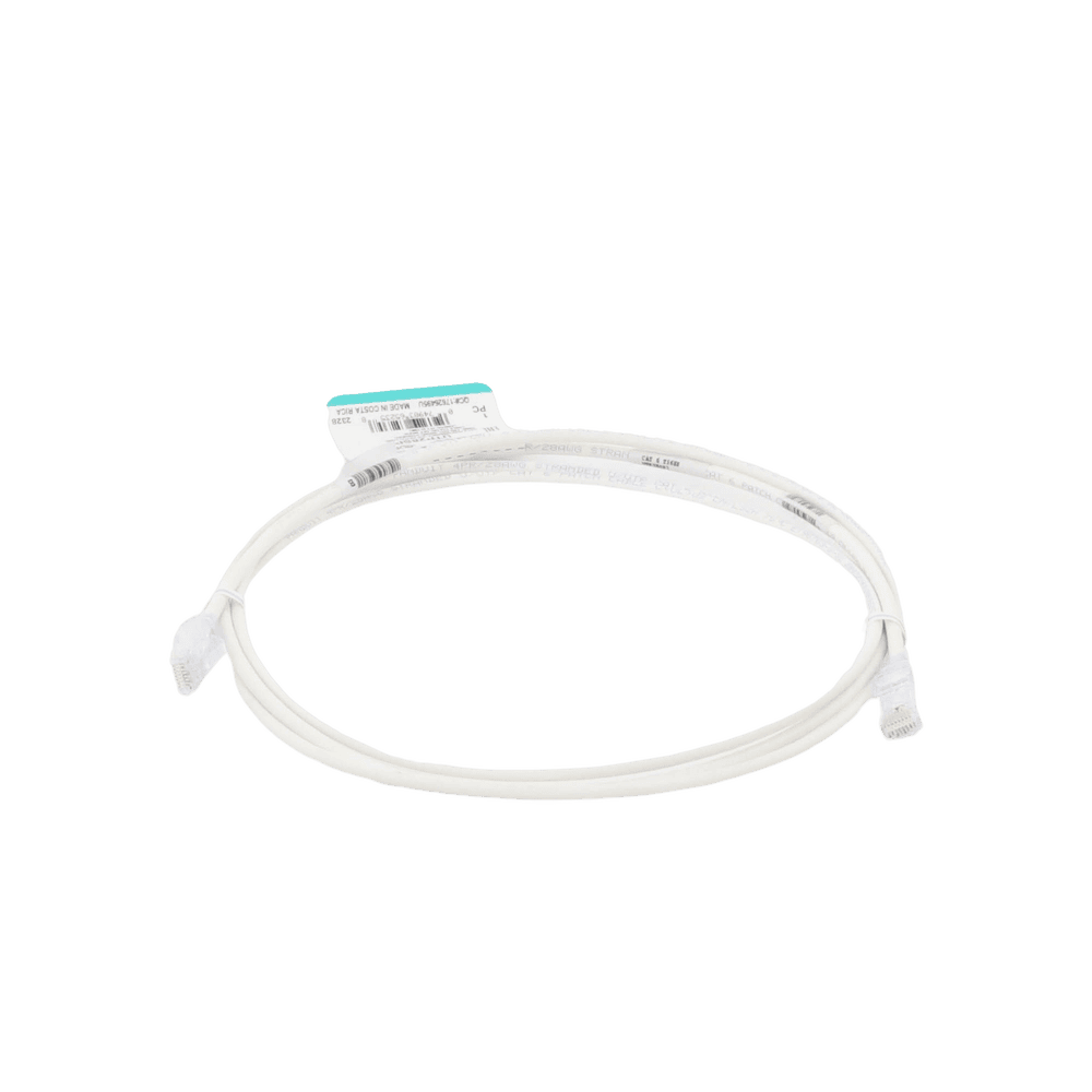 UTP28SP7-AD-2-l Cable de Parcheo TX6, UTP Cat6, Diámetro Reducido (28AWG), Color Blanco Mate, 2.13 Metros (7 Pies) UTP28SP7 3