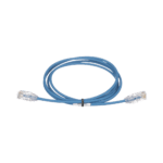 Cable de Parcheo TX6, UTP Cat6, Diámetro Reducido (28AWG), Color Azul, 2.13 Metros (7 Pies) UTP28SP7BU-l