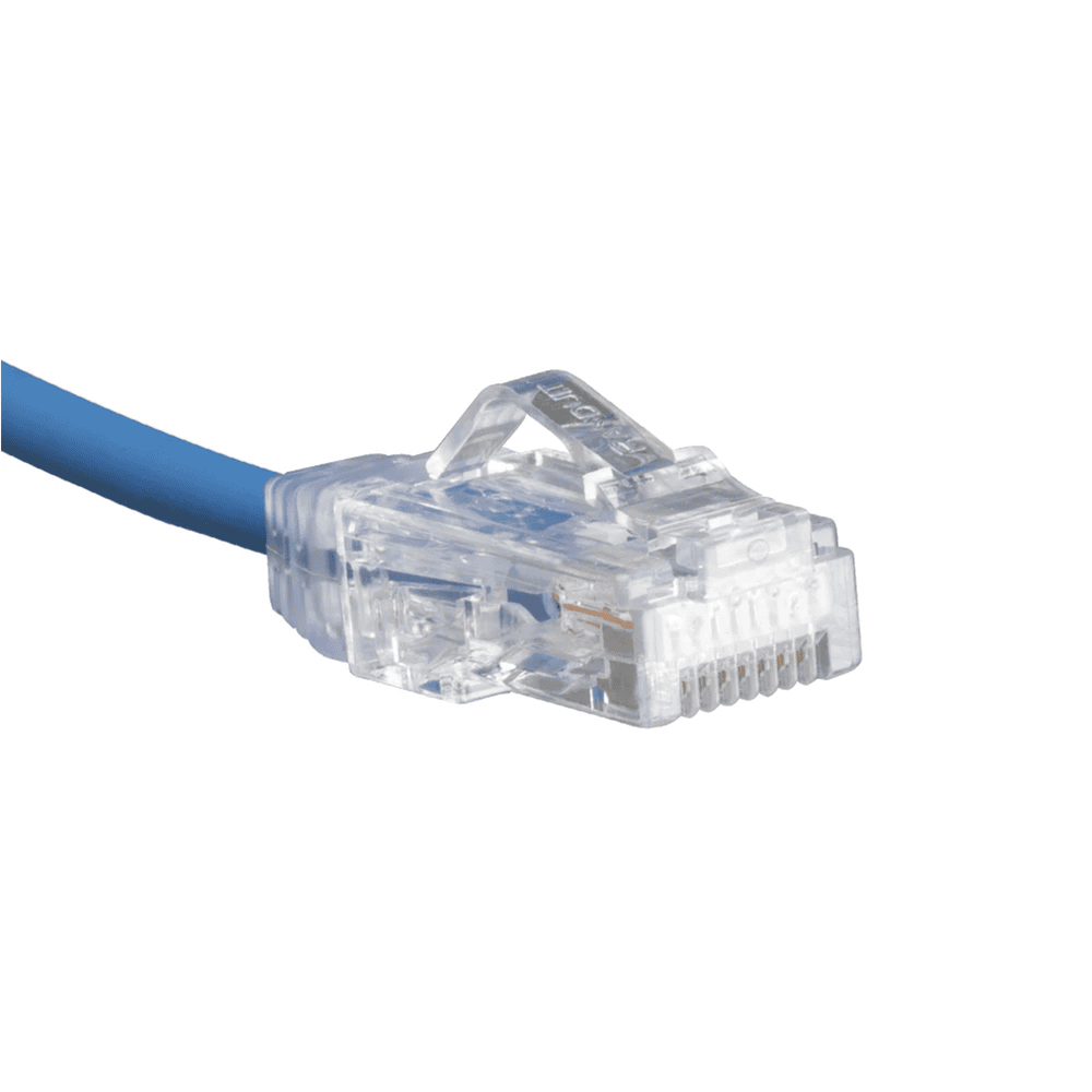 UTP28SP8INBU-AD-3-l Cable de Parcheo TX6, UTP Cat6, Diámetro Reducido (28AWG), Color Azul, 20.2 cm (8 Pulgadas) UTP28SP8INBU 4