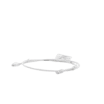Cable de Parcheo UTP Cat6A, CM/LSZH, Diámetro Reducido (28AWG), Color Blanco Mate, 0.91 Metros (3 Pies) UTP28X3-AD-3-l