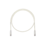 Cable de Parcheo UTP, Cat6A, 24 AWG, CM, Color Blanco, 0.3 Metros (1 Pie) UTP6AX1-l