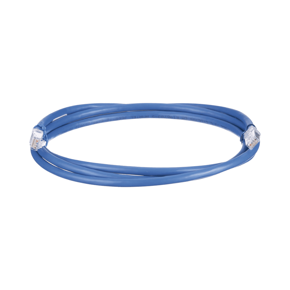 UTP6AX20BU-l Cable de Parcheo UTP, Cat6A, 24 AWG, CM, Color Azul, 6.1 Metros (20 Pies) UTP6AX20BU 1