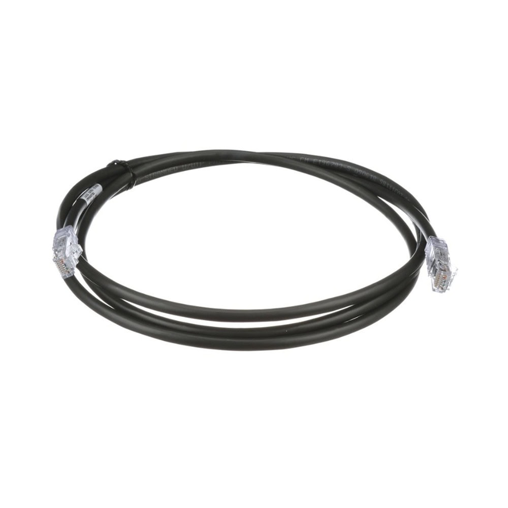 UTP6AX3BL-FRENTE-l Cable de Parcheo UTP, Cat6A, 24 AWG, CM, Color Negro, 0.91 Metros (3 Pies) UTP6AX3BL 2
